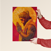 Lord Hanuman - Luminous Warrior Poster